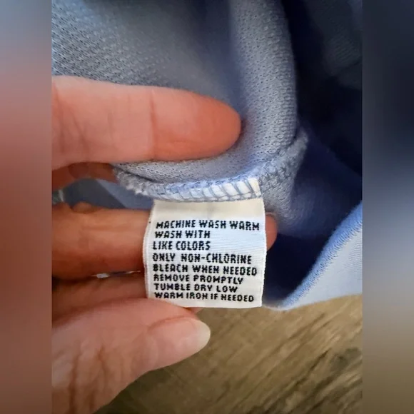 NWOT Ralph Lauren Polo Golf Quarter Zip 100% Pima Cotton XL Blue
